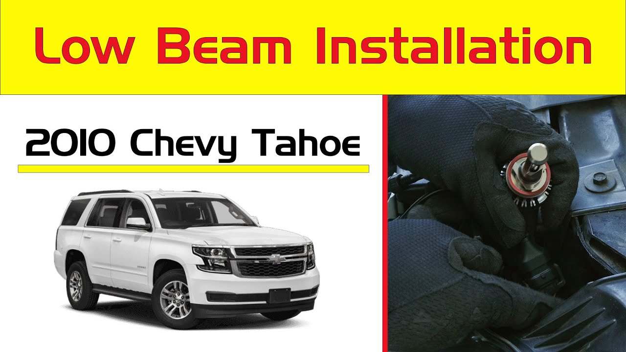 2018 Chevy Tahoe Headlight Bulb Replacement
