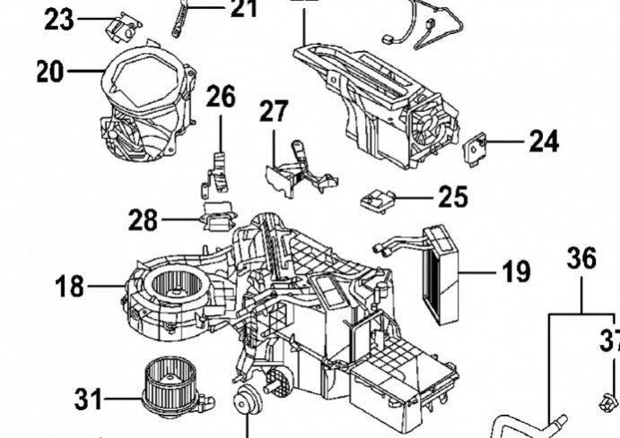 2015 Ford F150 Blend Door Actuator Diagram