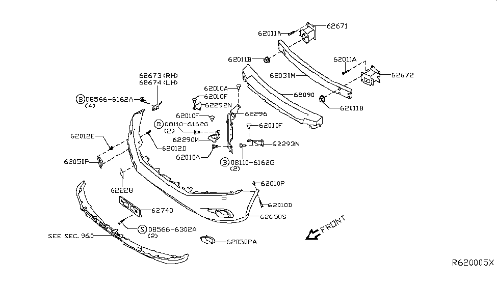 2015 Nissan Pathfinder Parts Diagram