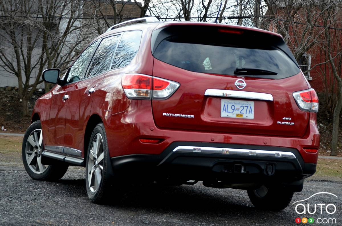 2015 Nissan Pathfinder Platinum Problems