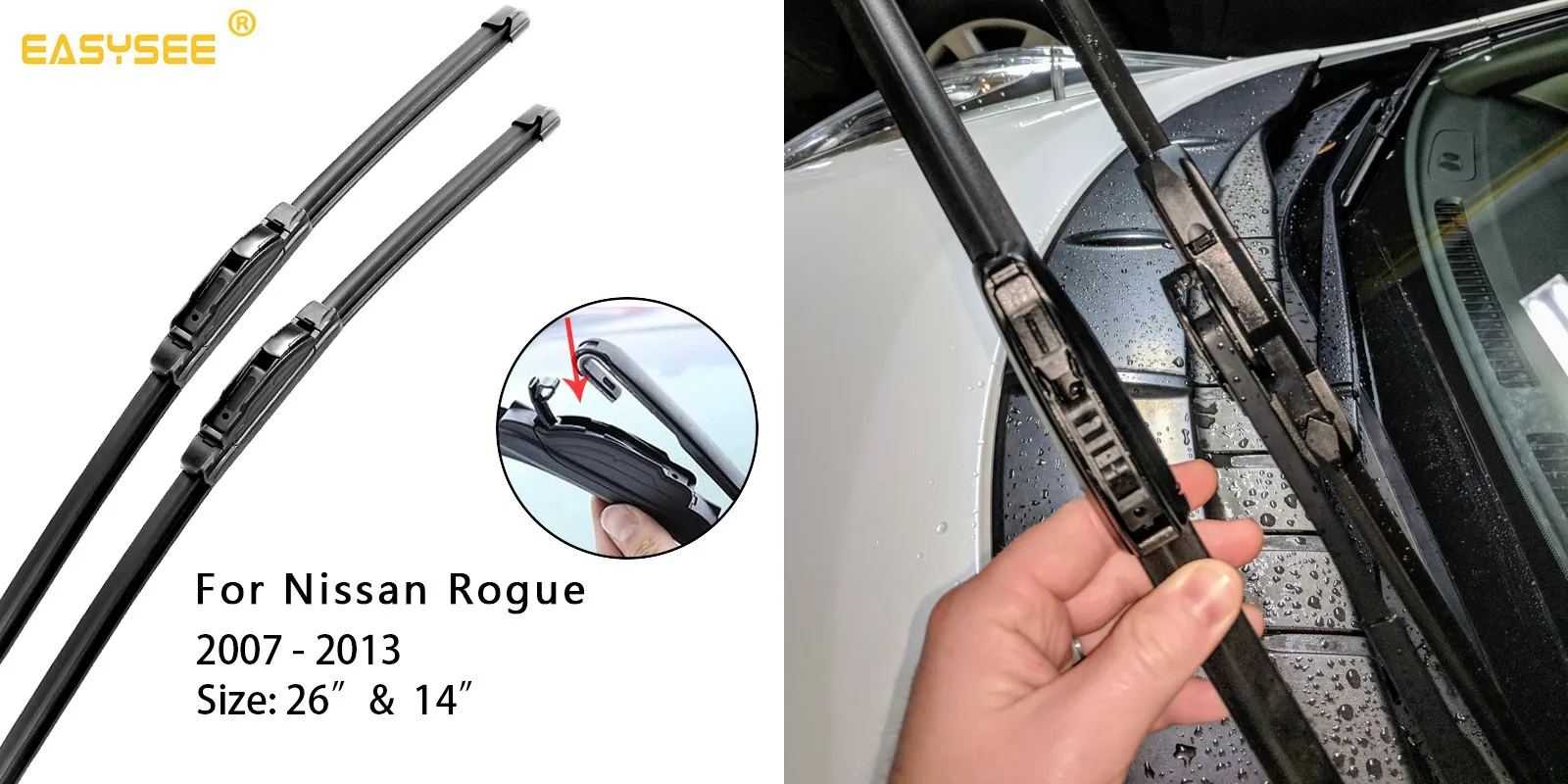 Windshield Wipers For 2015 Nissan Rogue