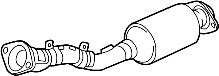 2015 Nissan Versa Catalytic Converter