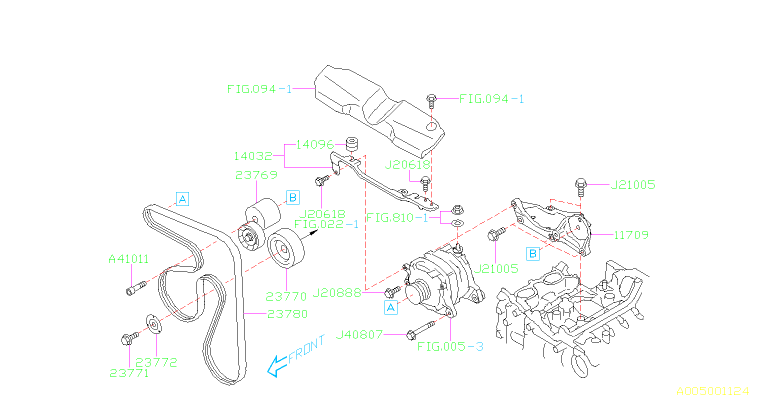 2015 Subaru Impreza Serpentine Belt Diagram