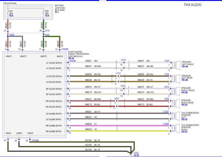 2016 Ford Fusion Radio Wiring Diagram