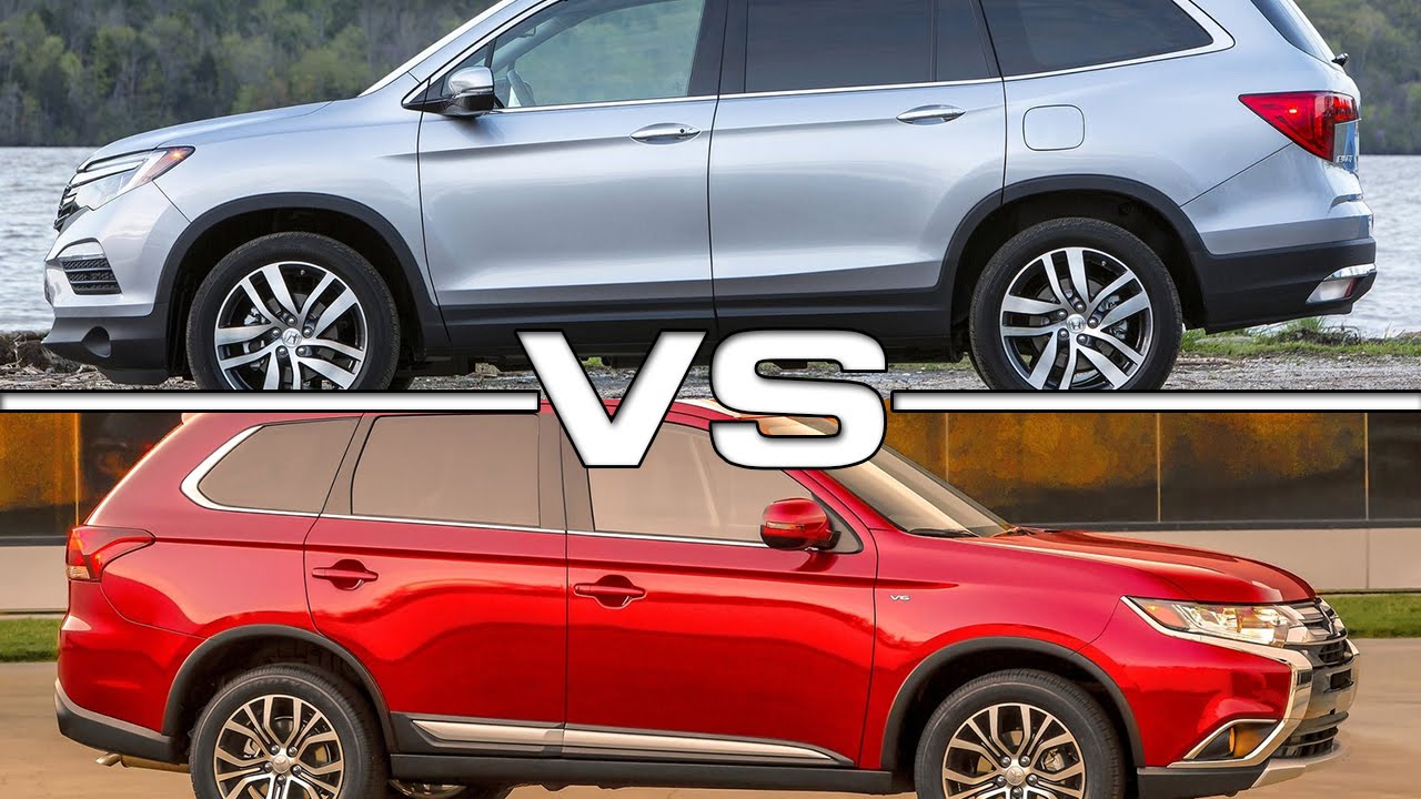 Mitsubishi Outlander Vs Honda Pilot