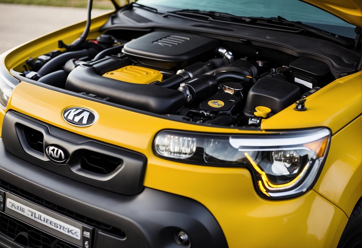 2020 Kia Soul Power Steering Fluid Location
