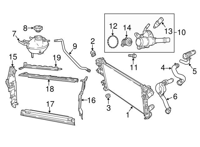 2018 Jeep Compass Coolant Hose Diagram