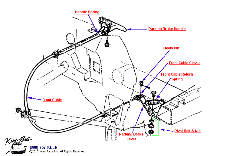 2017 Chevy Parking Brake Cable Diagram