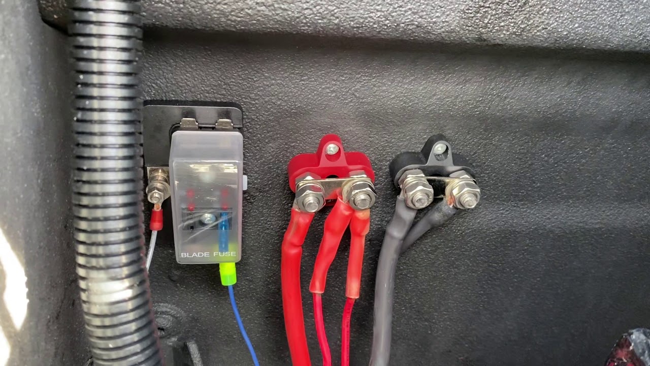 How To Instal A Train Horn 2017 f250 train horn install. Horn Blasters - YouTube