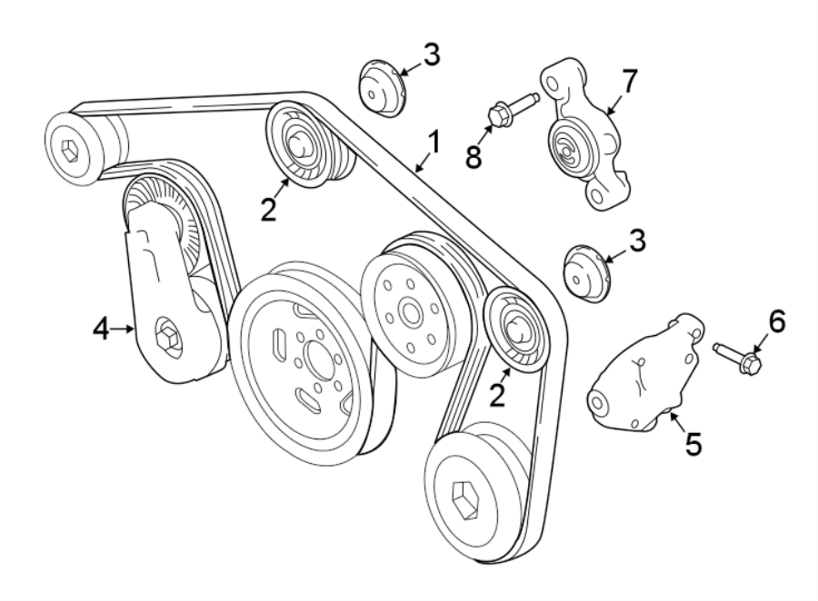 2016 Range Rover Supercharged Belt Diagram