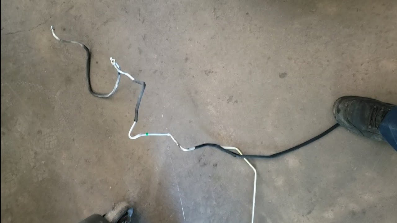 How To Replace Nissan Altima Pressure Line 2017 Nissan Altima 2.5L High pressure AC line replacement, don't remove