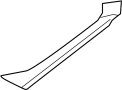 2017 Nissan Maxima Quarter Panel Molding