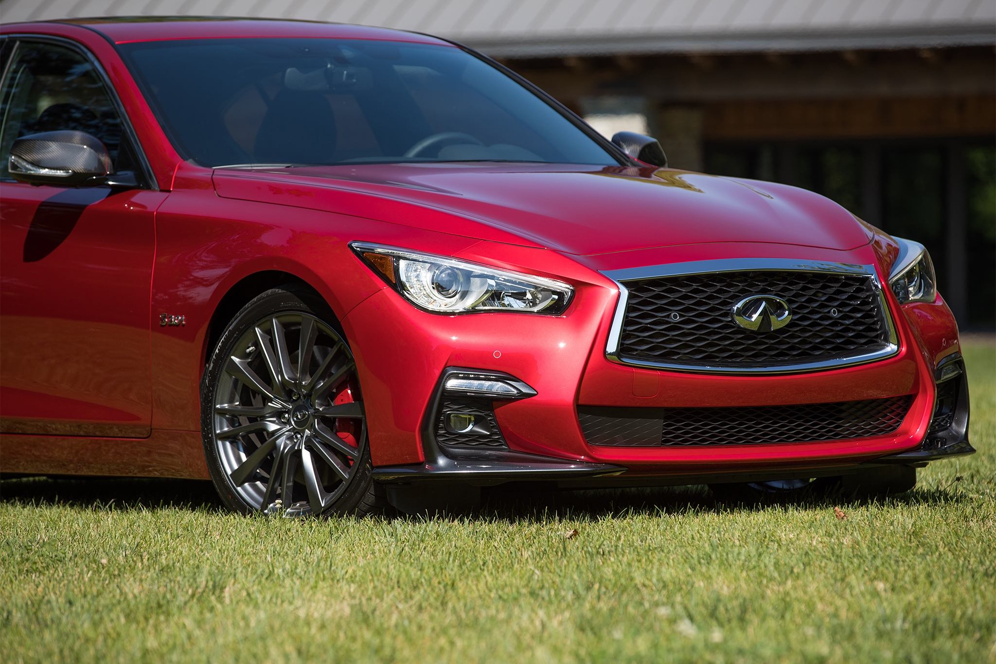 Infiniti Q50 Red Sport Review
