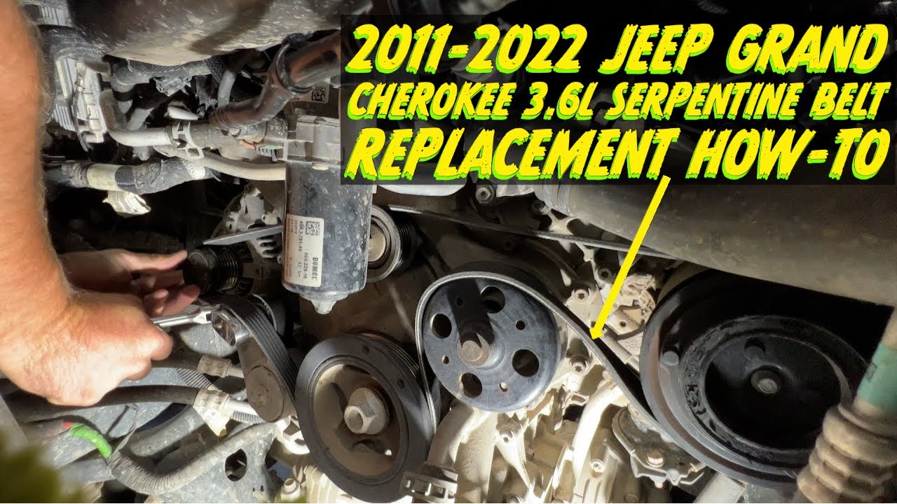2018 Jeep Grand Cherokee Belt Diagram