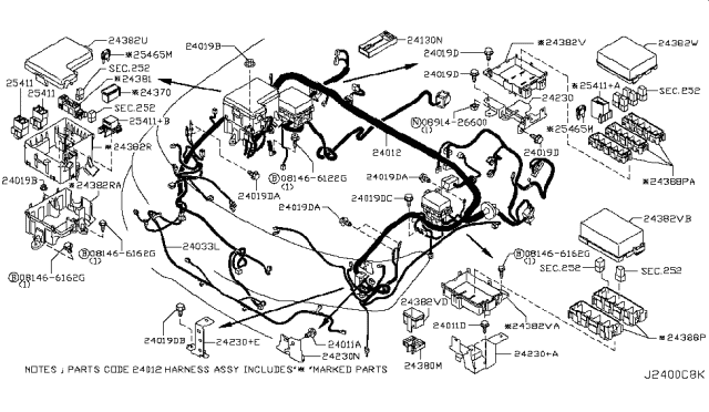 2018 Nissan Armada Fuse Box Diagram