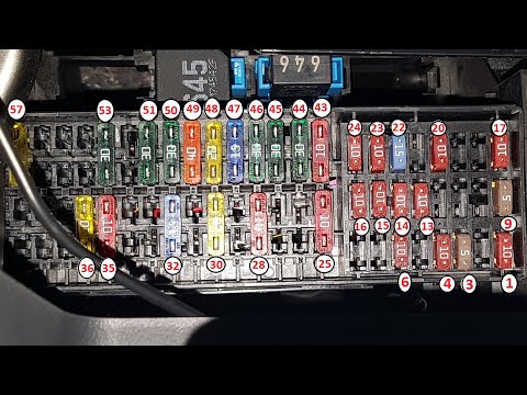 2018 Volkswagen Passat Fuse Box Diagram