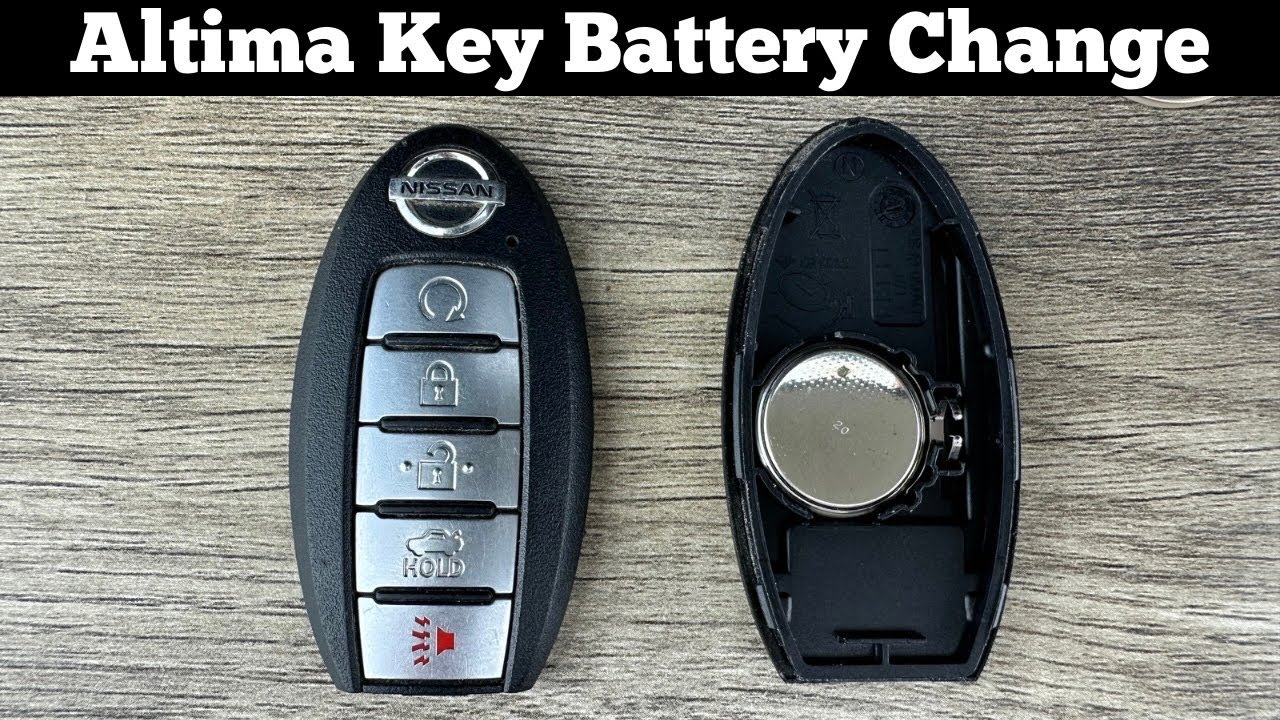 How To Change The Battery In Nissan Altima Key 2019 - 2024 Nissan Altima Key Fob Battery Replacement - How To Replace