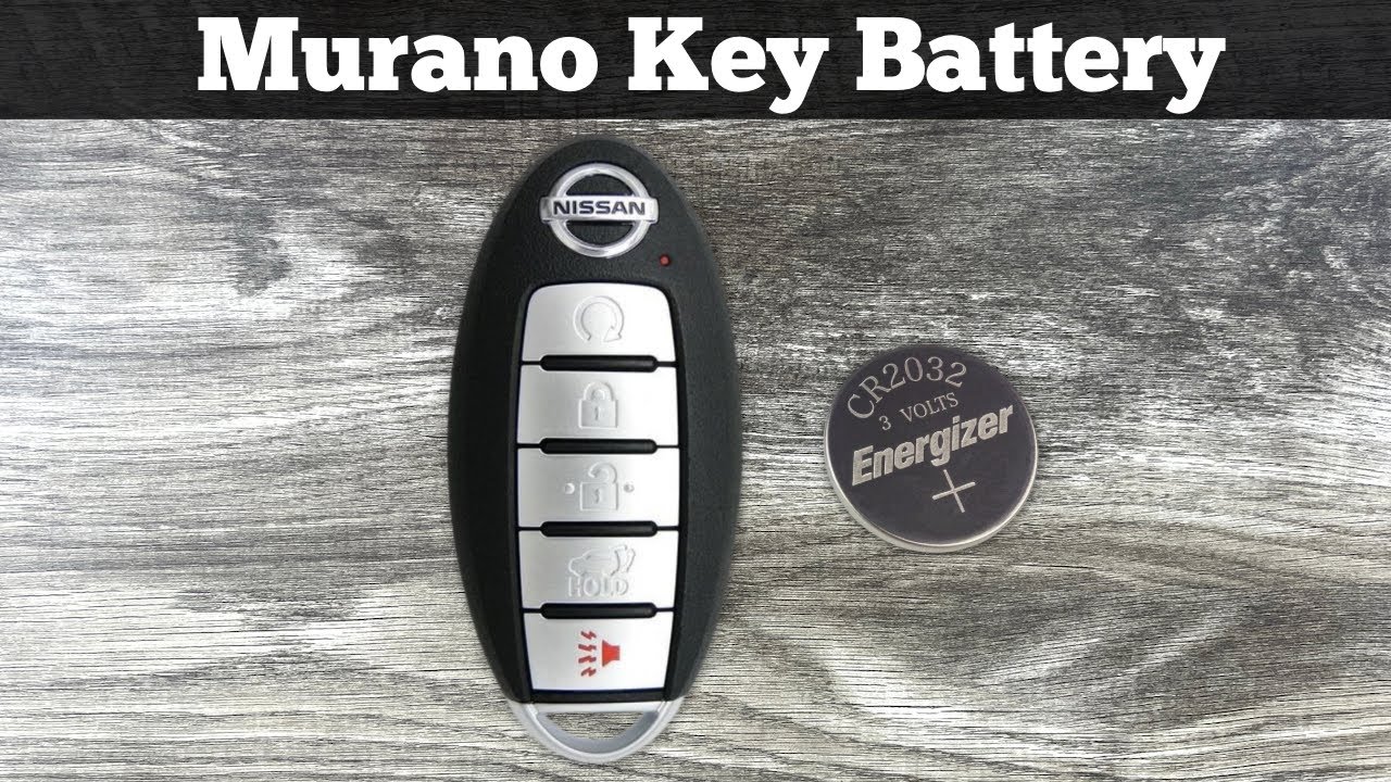 How To Change Battery In 2019 Nissan Murano Key Fob 2019 - 2024 Nissan Murano Key Fob Battery Replacement - How To Change
