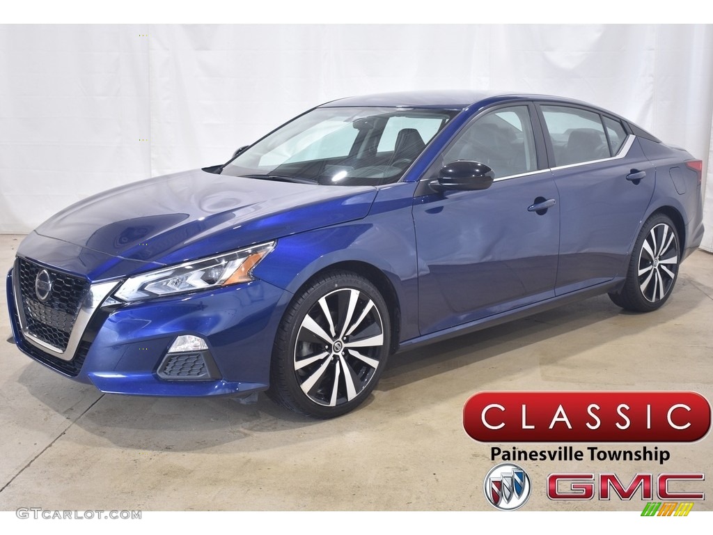 Deep Blue Pearl Nissan Altima