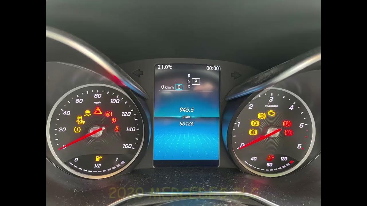 How To Change Odometer From Kilometers To Miles 2020 MERCEDES GLC OBD Mileage Correction KM ODOMETER ADJUSTMENT DASH