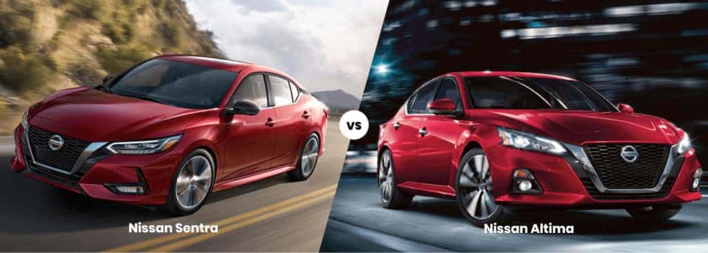 2020 Nissan Sentra Vs 2020 Nissan Altima
