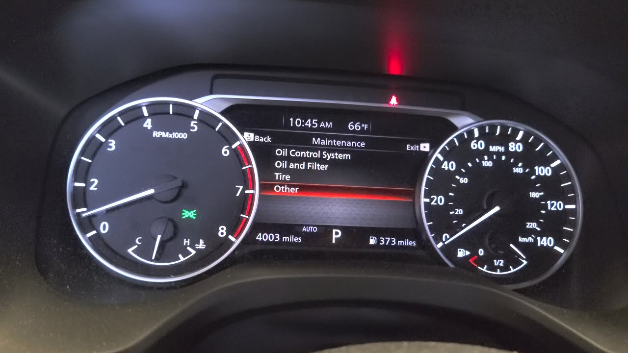 How To Reset Awd Light On Nissan Rogue 2021 - 2022 Nissan Rogue how to oil life reset - YouTube