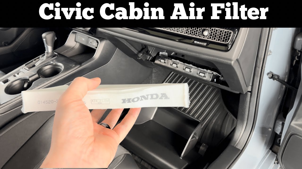 How To Replace Ac Filter In Car 2022 - 2023 Honda Civic Cabin Air Filter Replacement Location - How To