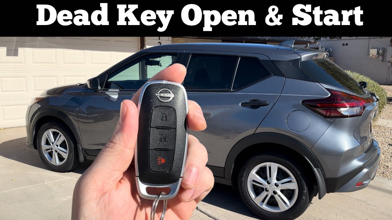 How To Remote Start Nissan Kicks 2022 - 2023 Nissan Kicks - How to Unlock, Open & Start With Dead Remote