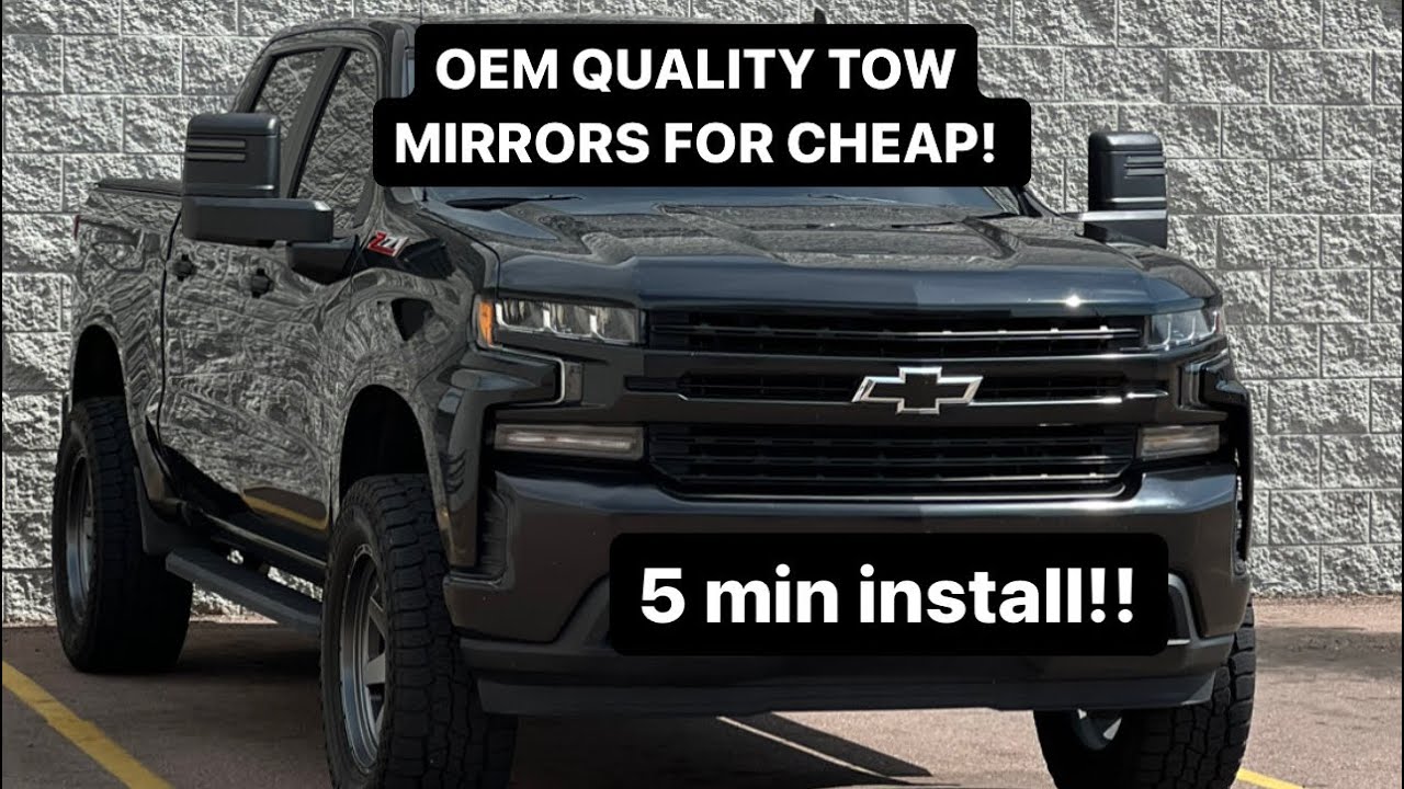 Tow Mirrors For 2016 Chevy Silverado 1500