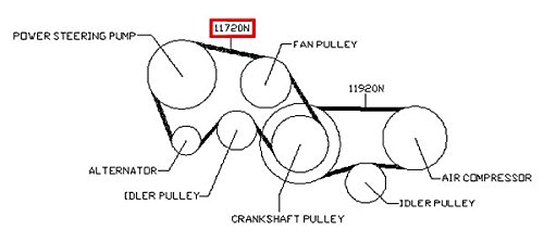 Infiniti G35 Serpentine Belt Diagram