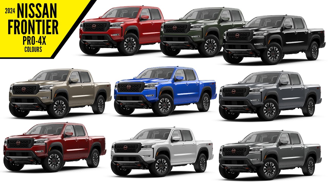 Nissan Frontier Pro 4x Colors