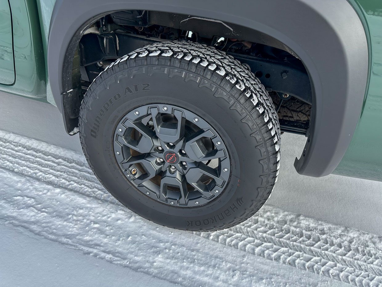 Nissan Frontier Tire Sizenull