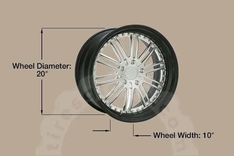 What Size Tire Fits A 20x10 Rim