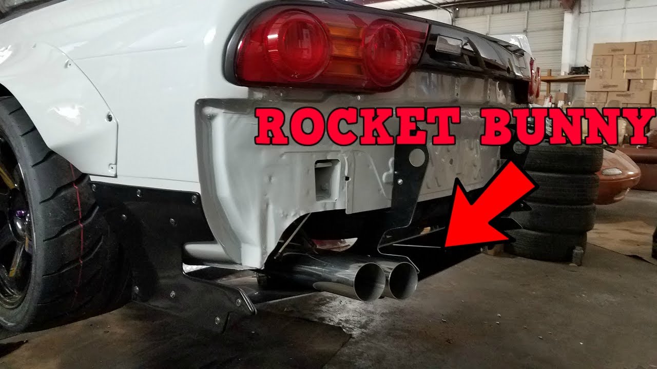 Rocket Bunny Diffuser For 240sx: Installation Guide