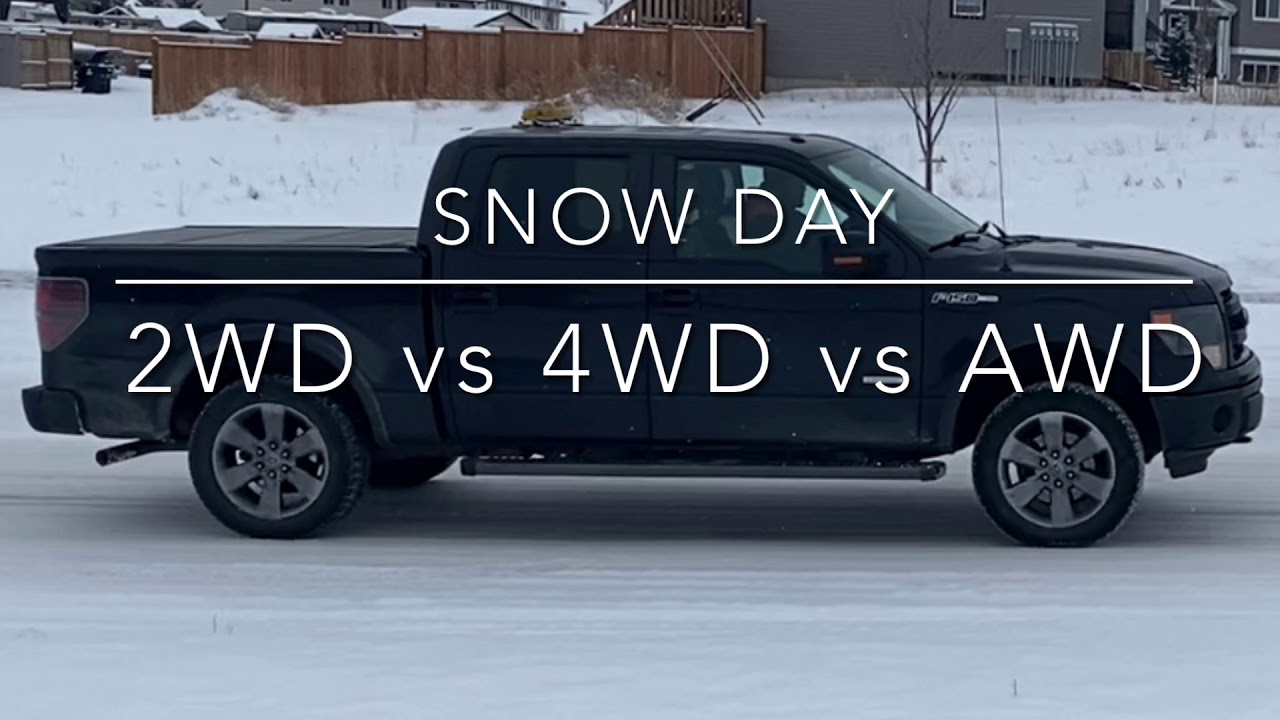 What Is Better In Snow 4wd Or Awd