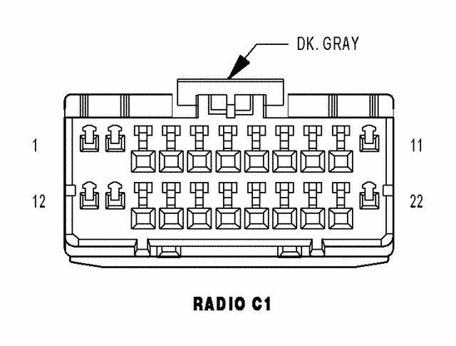 2007 Dodge Charger Radio Wiring Diagram