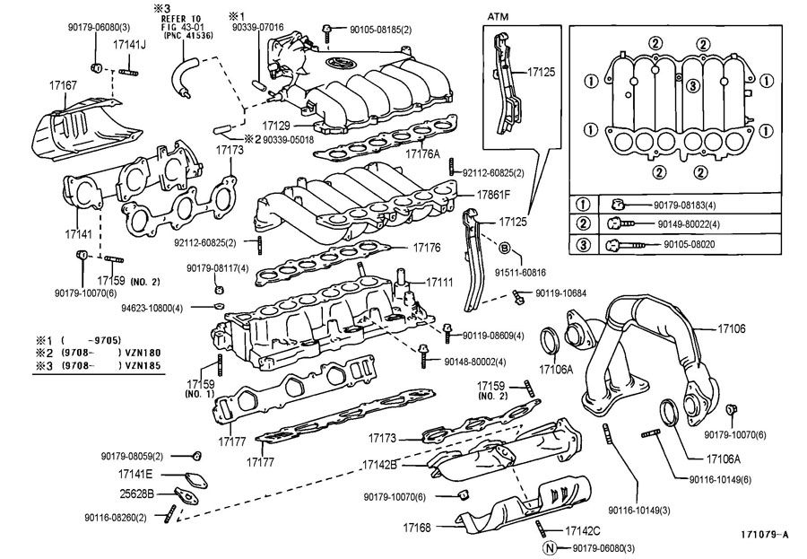 Intake Manifold 5vz Fe Toyota 3.4 Vacuum Hose Diagram