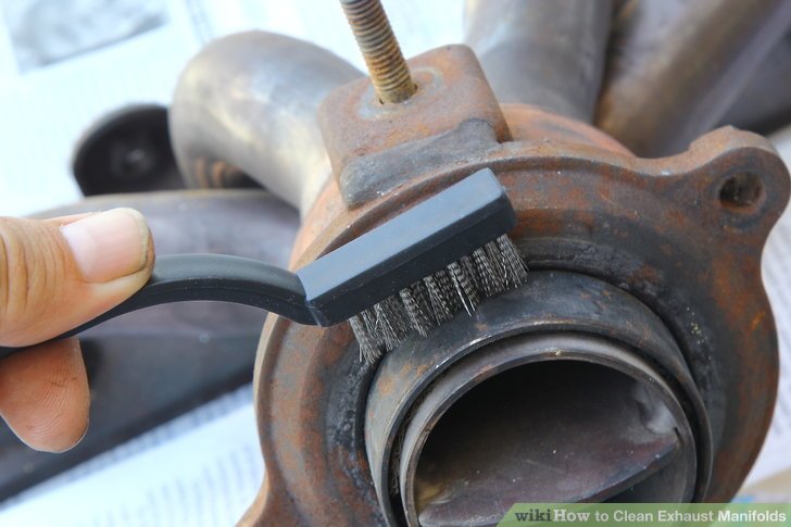 How To Clean An Exhaust Manifold 5 Ways to Clean Exhaust Manifolds - wikiHow