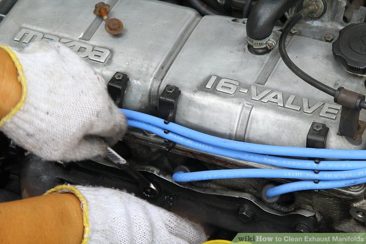 How To Clean An Exhaust Manifold 5 Ways to Clean Exhaust Manifolds - wikiHow