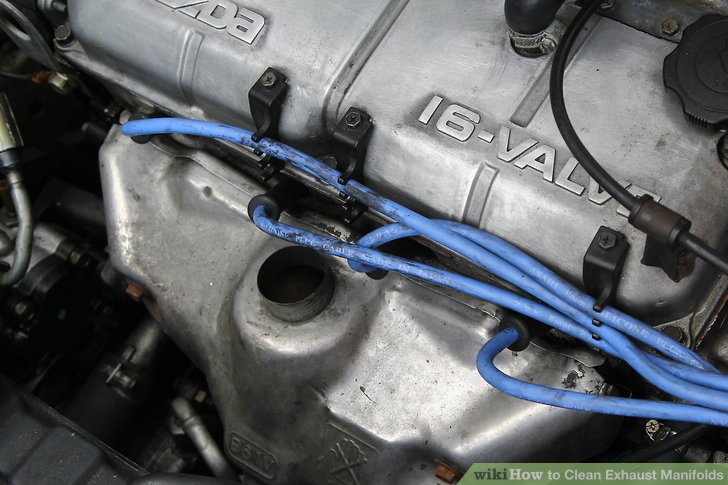 How To Clean An Exhaust Manifold 5 Ways to Clean Exhaust Manifolds - wikiHow