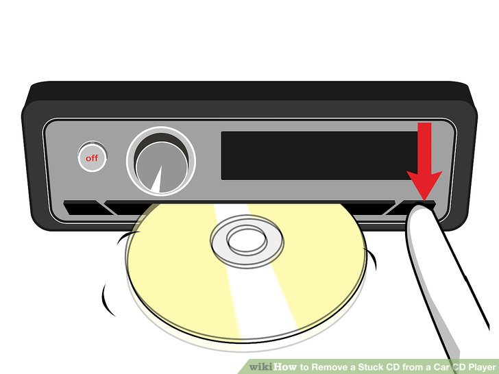 How To Remove Cd Stuck In Cd Player 5 Ways to Remove a Stuck CD from a Car CD Player - wikiHow