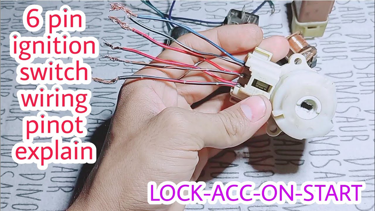 6 Pin Ignition Switch Wiring Diagram