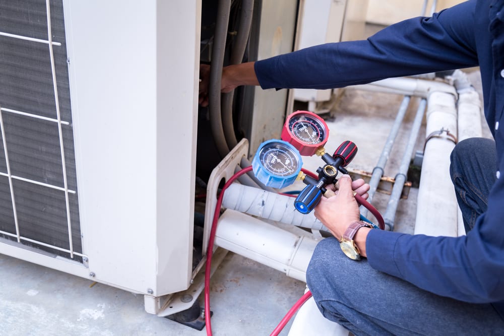 Air Conditioner Refrigerant Leak Repair