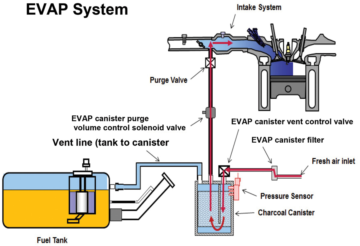 Evaporative Emission Evap System Diagram