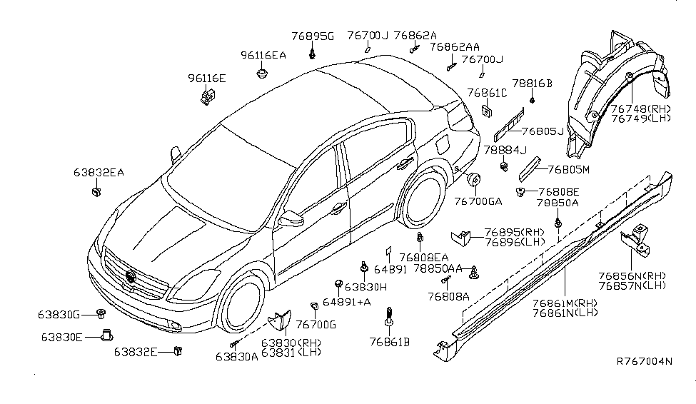 Body Parts For Nissan Altima