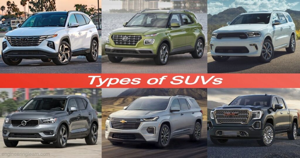 How Many Types Of Suvs Are There