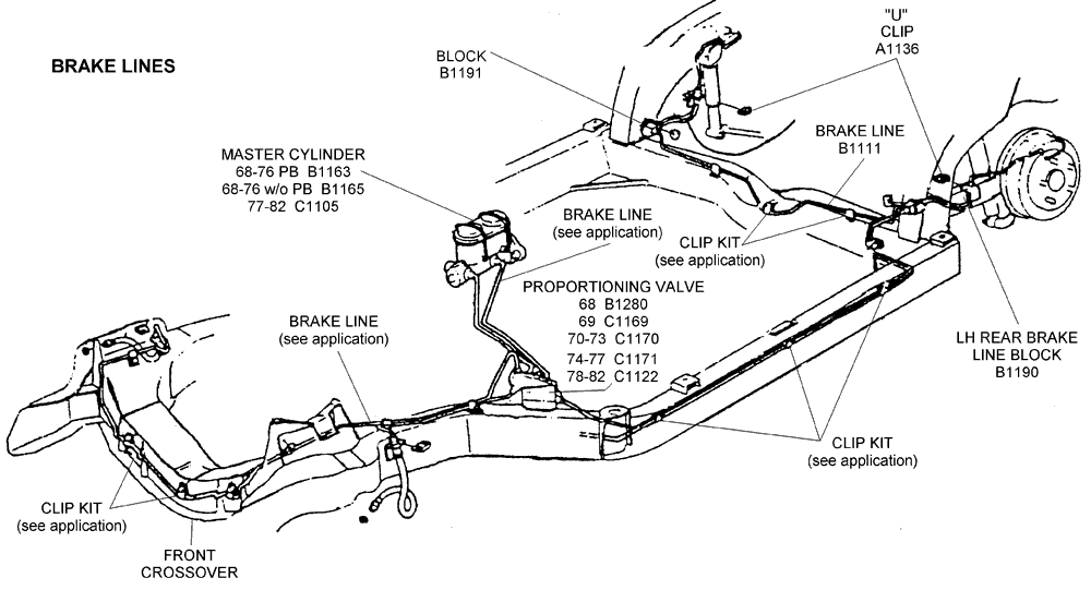 99 Chevy Silverado Brake Line Diagram