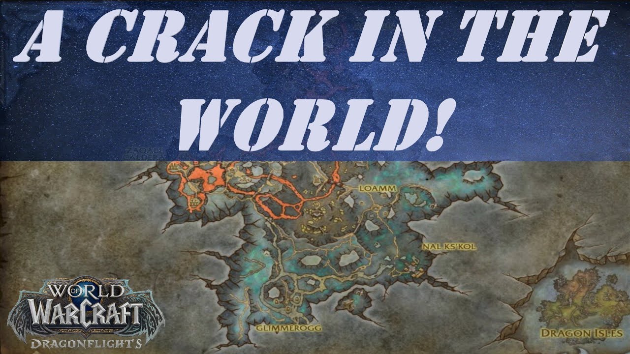 How To Fix A Crack In The Dashboard A Crack in the World! Wow Quest - YouTube