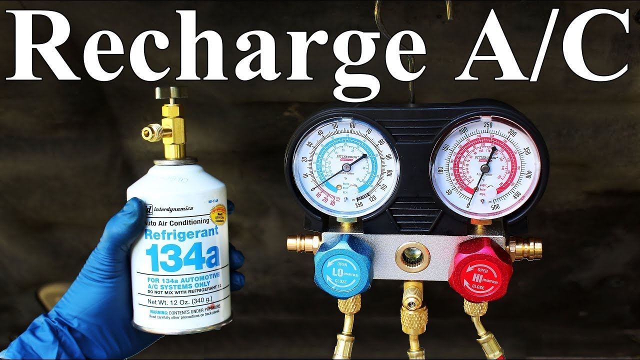 How To Charge A Ac Compressor AC Charge After Compressor Replacement Lincoln Town Car 2021 06 16