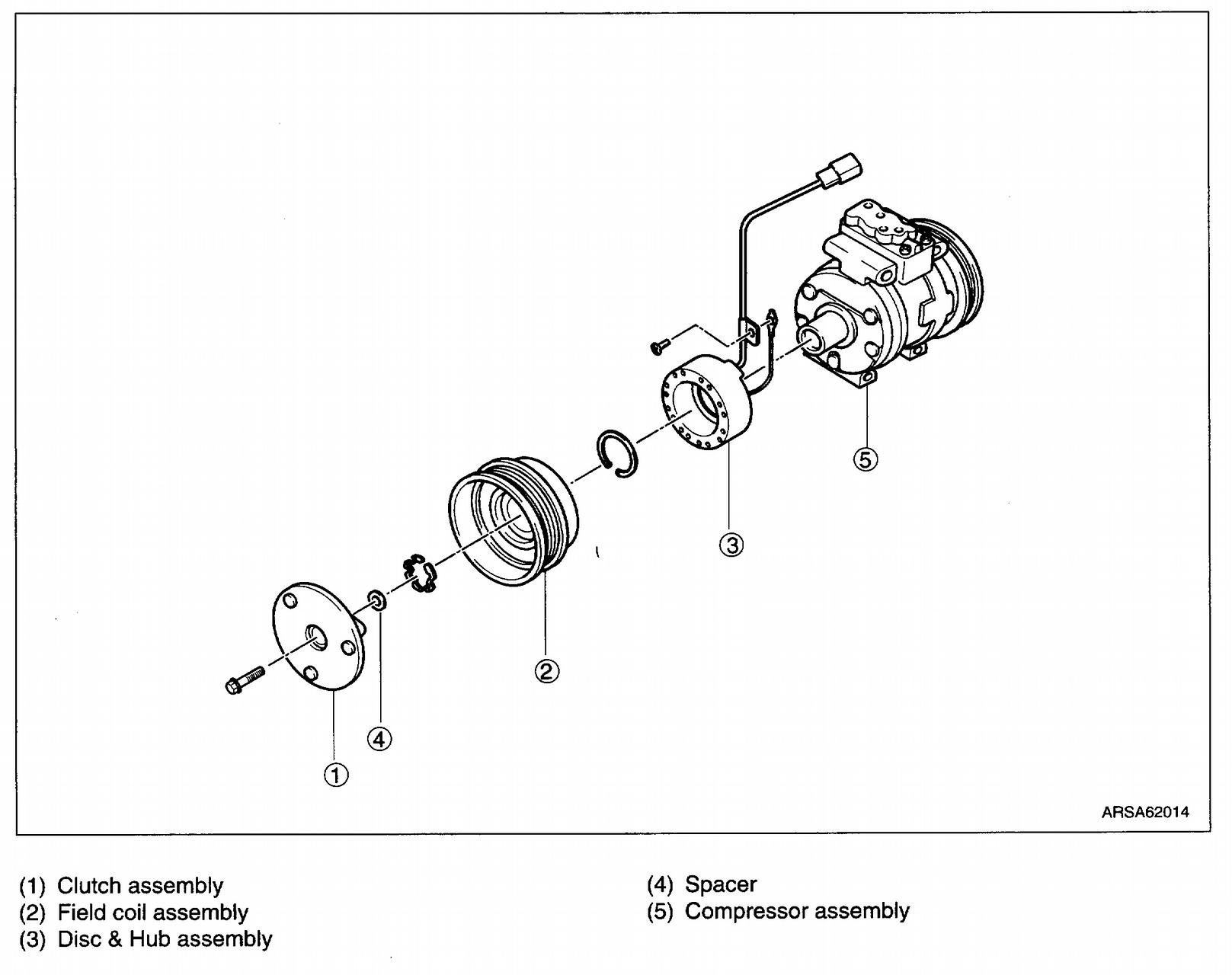 A/c Compressor Clutch Wiring Diagram